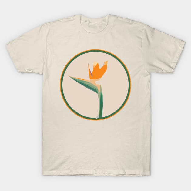 Flower geometric minimal tropical cool T-Shirt by carolsalazar